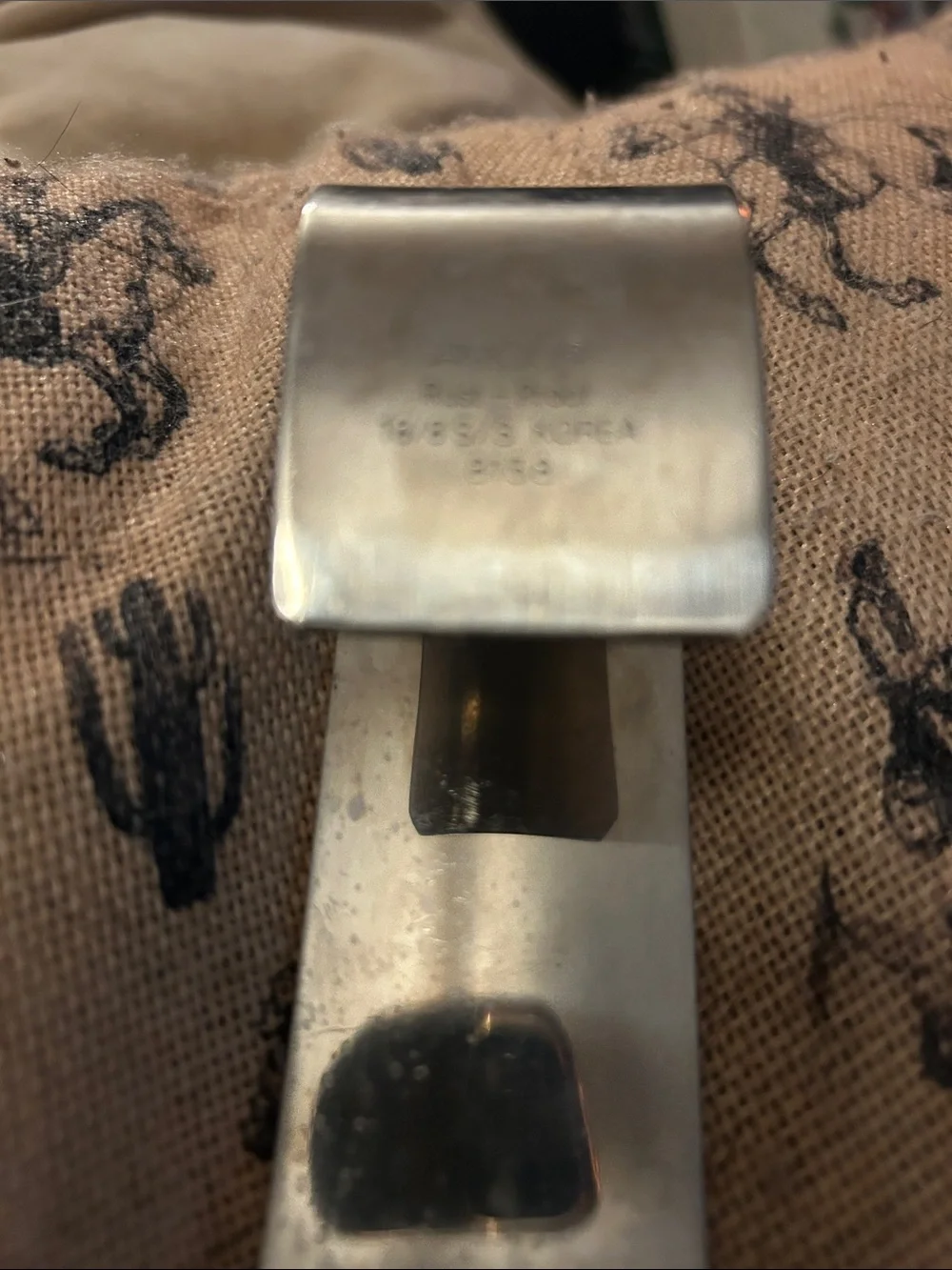 Stainless Steel Spoon Rest - Silver Amco Rust proof